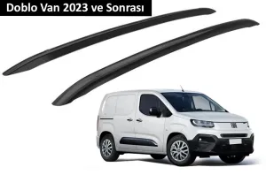 UNC uyumlu Fiat Doblo Van 2023 ve Sonrası Orjinal Tip OEM Tavan Çıtası (Siyah Renk) modelleri Oto Aksesuar Shop'de. Kaliteli malzeme, hızlı kargo ve güvenli