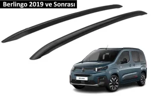Citroen Berlingo 2018-Günümüz (K9) uyumlu 2019 ve Sonrası Orjinal Tip OEM Tavan Çıtası (Siyah Renk) modelleri Oto Aksesuar Shop'de. Kaliteli malzeme, hızlı