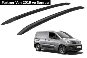Peugeot Partner 2018-Günümüz (K9) uyumlu Van 2019 ve Sonrası Orjinal Tip OEM Tavan Çıtası (Siyah Renk) modelleri Oto Aksesuar Shop'de. Kaliteli malzeme, hızlı