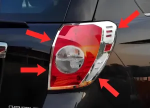 Chevrolet Captiva 2006-2011 (C100) uyumlu 2006+ Sonrası Stop Çerçevesi ABS Krom (İthal) modelleri Oto Aksesuar Shop'de. Kaliteli malzeme, hızlı kargo ve