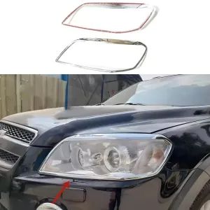 Chevrolet Captiva 2006-2011 (C100) uyumlu 2006+ Sonrası Far Çerçevesi ABS Krom (İthal) modelleri Oto Aksesuar Shop'de. Kaliteli malzeme, hızlı kargo ve güvenli