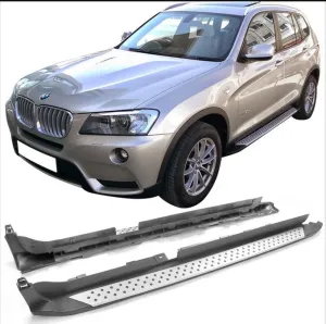 BMW X3 2003-2010 (E83) uyumlu 2003-2010 Yan Basamak Koruma Tip Style (İthal) modelleri Oto Aksesuar Shop'de. Kaliteli malzeme, hızlı kargo ve güvenli