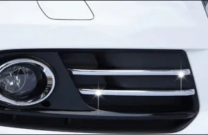 Audi Q5 Uyumlu 2010 2017 Sis Lambası Çerçevesi Kaplama Krom Parça - Görsel 2