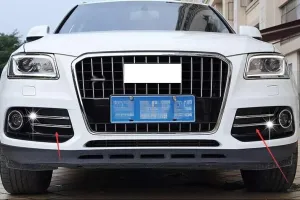 Audi Q5 Uyumlu 2010 2017 Sis Lambası Çerçevesi Kaplama Krom Parça - Görsel 3