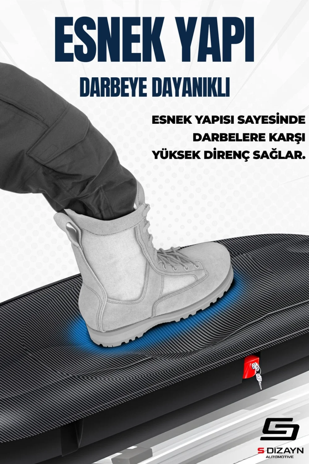 Araç Üzeri Port Bagaj Karbon Fiber Desen 380 Litre Enjeksiyon Plastik