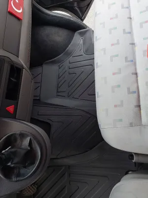 Volkswagen Transporter T5 2003-2015 Premium Seri Araca Özel 3D Havuzlu Oto Paspas thumb 4