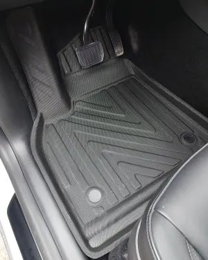 Tesla Model Y 2019 ve Sonrası Premium Seri Araca Özel 3D Havuzlu Oto Paspas thumb 2