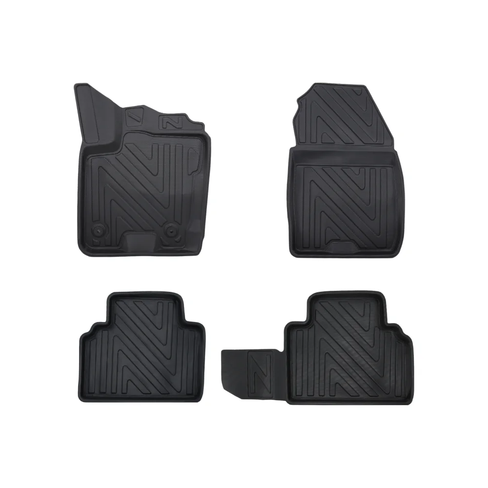 Ford Courier 2014-2023 Premium Seri Araca Özel 3D Havuzlu Oto Paspas