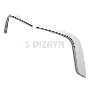 S-Dizayn Volkswagen Tiguan Krom Arka Tampon Difüzör Çıtası OEM Still 2 Prç. 2024 Üzeri A+ Kalite thumb 3