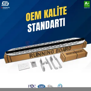 Volkswagen Tayron 2 OEM Still Pro V1 Aluminyum Yan Basamak 193 Cm 2024 Üzeri A+ Kalite - Görsel 2