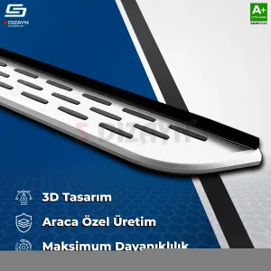 Volkswagen Tayron 2 OEM Still Pro V1 Aluminyum Yan Basamak 193 Cm 2024 Üzeri A+ Kalite - Görsel 4