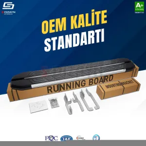 S-Dizayn Volkswagen Tayron 2 NewLine Krom Yan Basamak 193 Cm 2024 Üzeri A+ Kalite thumb 2