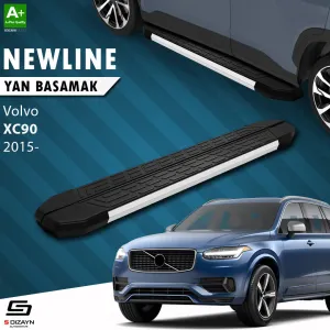 Volvo XC90 2015-Günümüz (B) uyumlu 2 NewLine Aluminyum Yan Basamak 193 Cm 2015 Üzeri A+ Kalite modelleri Oto Aksesuar Shop'de. Kaliteli malzeme, hızlı kargo ve