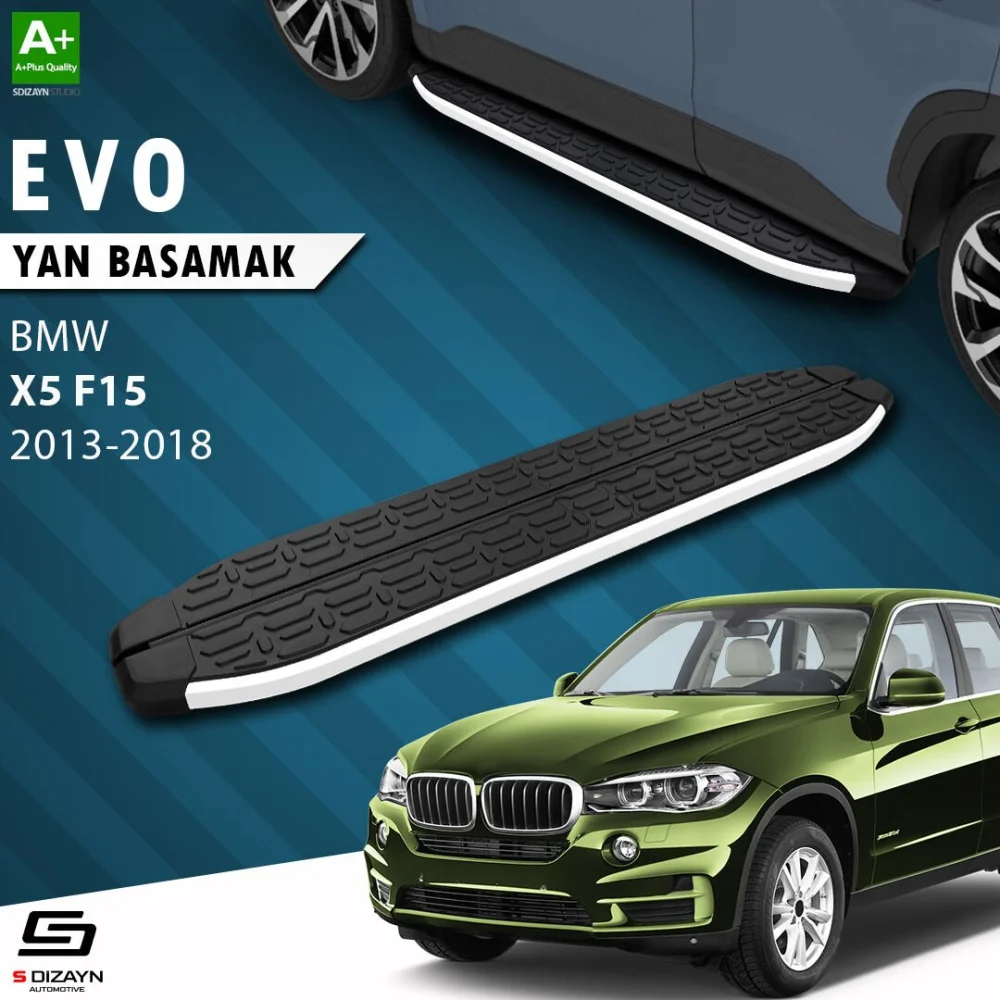 Bmw X5 F15 Evo Aluminyum Yan Basamak 193 Cm 2013-2018 A+ Kalite