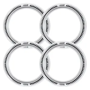 Seat Uyumlu 13 Jant B-B-S Testere Lastik Yanağı Beyaz Renk 1 Takım 4 Adet thumb 1