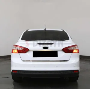 S-Dizayn Ford Focus 3 SD Makyajlı Krom Bagaj Alt Çıtası 2014-2018 A+ Kalite thumb 5