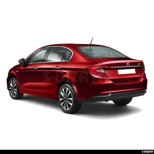 S-Dizayn Fiat Egea SD Krom Bagaj Çıtası 2015 Üzeri A+ Kalite (Mat Krom) thumb 4