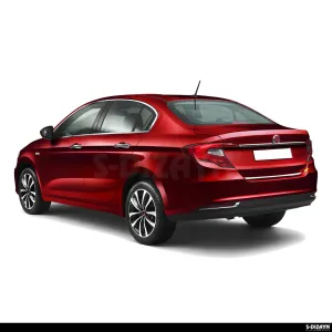 S-Dizayn Fiat Egea SD Krom Bagaj Alt Çıtası 2015 Üzeri A+ Kalite (Mat Krom) - Görsel 4