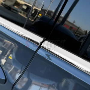 S-Dizayn VW Golf 8 HB Krom Cam Çıtası 6 Prç. 2020 Üzeri A+ Kalite thumb 5
