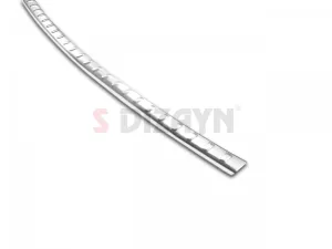 S-Dizayn Mercedes GLE350 Krom Arka Tampon Eşiği 2015-2019 A+ Kalite - Görsel 4