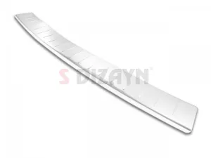 S-Dizayn Peugeot 5008 2 Krom Arka Tampon Eşiği 2017-2020 A+ Kalite thumb 3