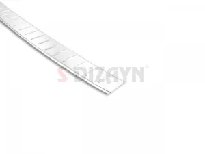 S-Dizayn Mercedes E Class W211 Krom Arka Tampon Eşiği 2003-2009 A+ Kalite thumb 4