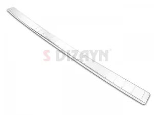 S-Dizayn Mercedes Sprinter W906 Krom Arka Tampon Eşiği 2006-2018 A+ Kalite thumb 3