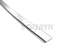 S-Dizayn Mercedes Sprinter W906 Krom Arka Tampon Eşiği 2006-2018 A+ Kalite thumb 4