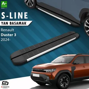 Renault Duster 3 S-Line Aluminyum Yan Basamak 183 Cm 2024 Üzeri (P1310) A+ Kalite