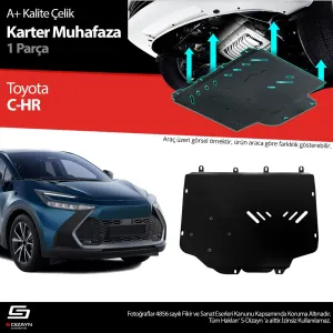 Toyota C-HR 2023-Günümüz (AX20) uyumlu Pro Karter Muhafaza ABS Plastik 2023 Üzeri modelleri Oto Aksesuar Shop'de. Kaliteli malzeme, hızlı kargo ve güvenli