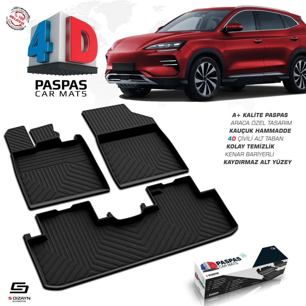 Drs Tuning BYD Seal U Hybrid 4D Havuzlu Paspas 2022 Üzeri A+ Kalite