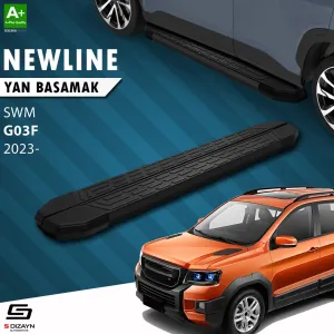 SWM G03F NewLine Siyah Yan Basamak 193 Cm 2023 Üzeri A+ Kalite