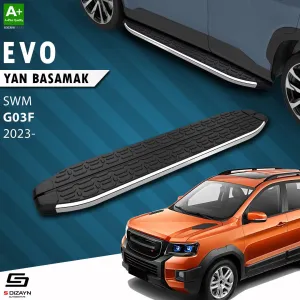 S-Dizayn SWM G03F Evo Krom Yan Basamak 193 Cm 2023 Üzeri A+ Kalite thumb 1