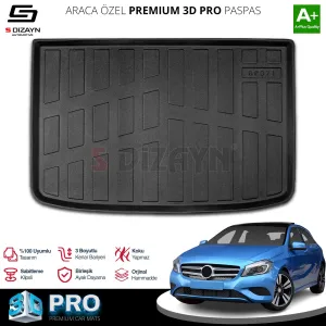 Drs Tuning Mercedes A Serisi W176 Hb 3D Pro Bagaj Havuzu 2013-2018 A+ Kalite