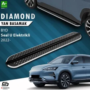 BYD Seal 2022-Günümüz (Seal) uyumlu U Elektrikli Diamond Krom Krom Yan Basamak 193 Cm 2022 Üzeri A+ Kalite modelleri Oto Aksesuar Shop'de. Kaliteli malzeme,