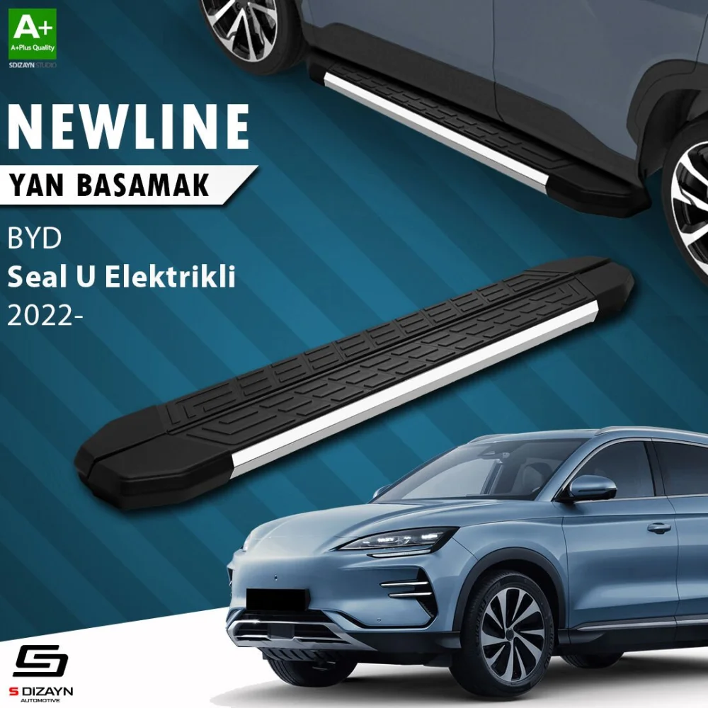 BYD Seal U Elektrikli NewLine Krom Yan Basamak 193 Cm 2022 Üzeri A+ Kalite