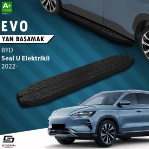 BYD Seal 2022-Günümüz (Seal) uyumlu U Elektrikli Evo Siyah Yan Basamak 193 Cm 2022 Üzeri A+ Kalite modelleri Oto Aksesuar Shop'de. Kaliteli malzeme, hızlı