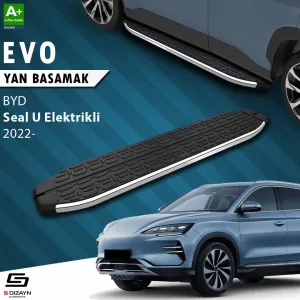 S-Dizayn BYD Seal U Elektrikli Evo Krom Yan Basamak 193 Cm 2022 Üzeri A+ Kalite thumb 1