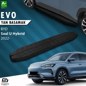 BYD Seal 2022-Günümüz (Seal) uyumlu U Hybrid Evo Siyah Yan Basamak 193 Cm 2022 Üzeri A+ Kalite modelleri Oto Aksesuar Shop'de. Kaliteli malzeme, hızlı kargo ve