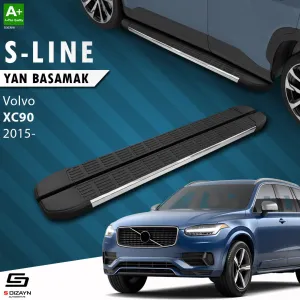 Volvo XC90 2015-Günümüz (B) uyumlu 2 S-Line Krom Yan Basamak 193 Cm 2015 Üzeri modelleri Oto Aksesuar Shop'de. Kaliteli malzeme, hızlı kargo ve güvenli