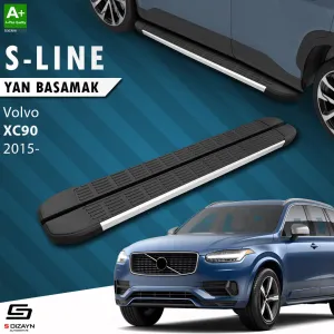 Volvo XC90 2015-Günümüz (B) uyumlu 2 S-Line Aluminyum Yan Basamak 193 Cm 2015 Üzeri modelleri Oto Aksesuar Shop'de. Kaliteli malzeme, hızlı kargo ve güvenli