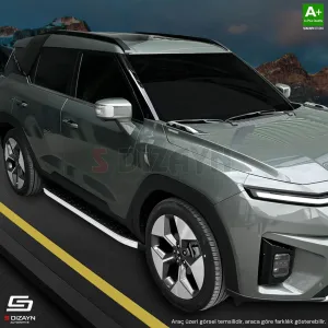 S-Dizayn Volvo XC90 2 Evo Aluminyum Yan Basamak 193 Cm 2015 Üzeri thumb 5