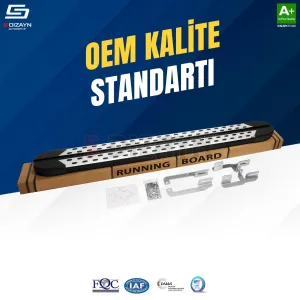 S-Dizayn VW Transporter T6.1 Uzun Şase TrimLine Gri Yan Basamak 255 Cm 2019-2025 thumb 2