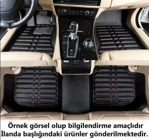 Tesla Y Uyumlu 2022 Sonrası 5D Havuzlu Karbon Dizayn Paspas Seti - Görsel 2