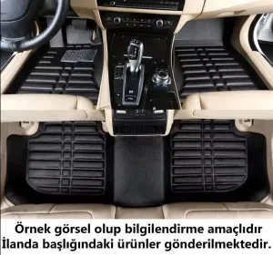 Hyundai Tucson Uyumlu 2020 Sonrası 5D Havuzlu Karbon Dizayn Paspas Seti - Görsel 2