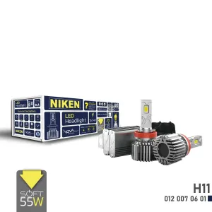 Niken uyumlu Led Xenon Nova Soft Serisi H11 (55W) modelleri Oto Aksesuar Shop'de. Kaliteli malzeme, hızlı kargo ve güvenli alışverişle hemen inceleyin.