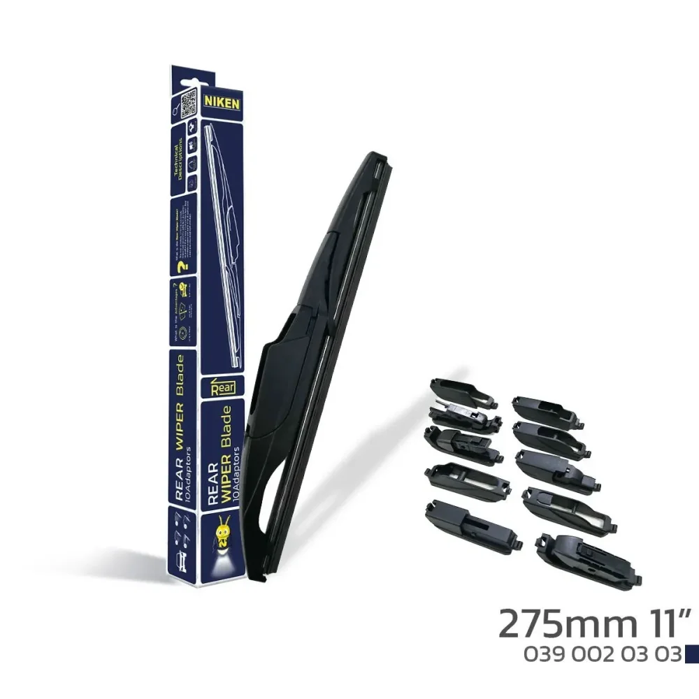 NIKEN 275mm 11\'\' 10 APARATLI ARKA SİLECEK SÜPÜRGESİ