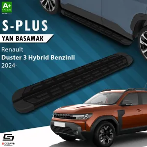 Renault Duster 3 Hybrid Benzinli S-Plus Siyah Yan Basamak 183 Cm 2024 Üzeri (P1310) A+ Kalite