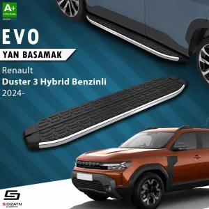 Renault Duster 3 Hybrid Benzinli Evo Krom Yan Basamak 183 Cm 2024 Üzeri (P1310) A+ Kalite