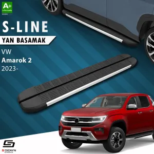 Volkswagen Amarok 2 S-Line Aluminyum Yan Basamak 203 Cm 2023 Üzeri A+ Kalite